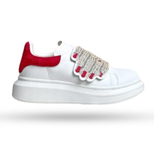 Gold Braids Weaved Sneakers